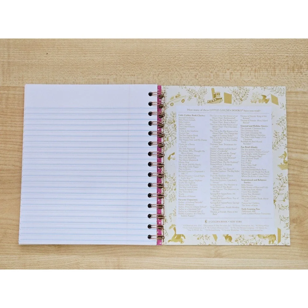 'Doc McStuffins' Little Golden Book Upcycled Journal- 70+ Pages- Handmade